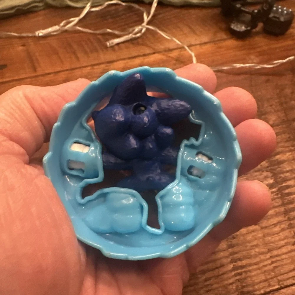 2024 Sonic 3 McDonald's Happy meal Toys Sonic Blue Wheel Paramount